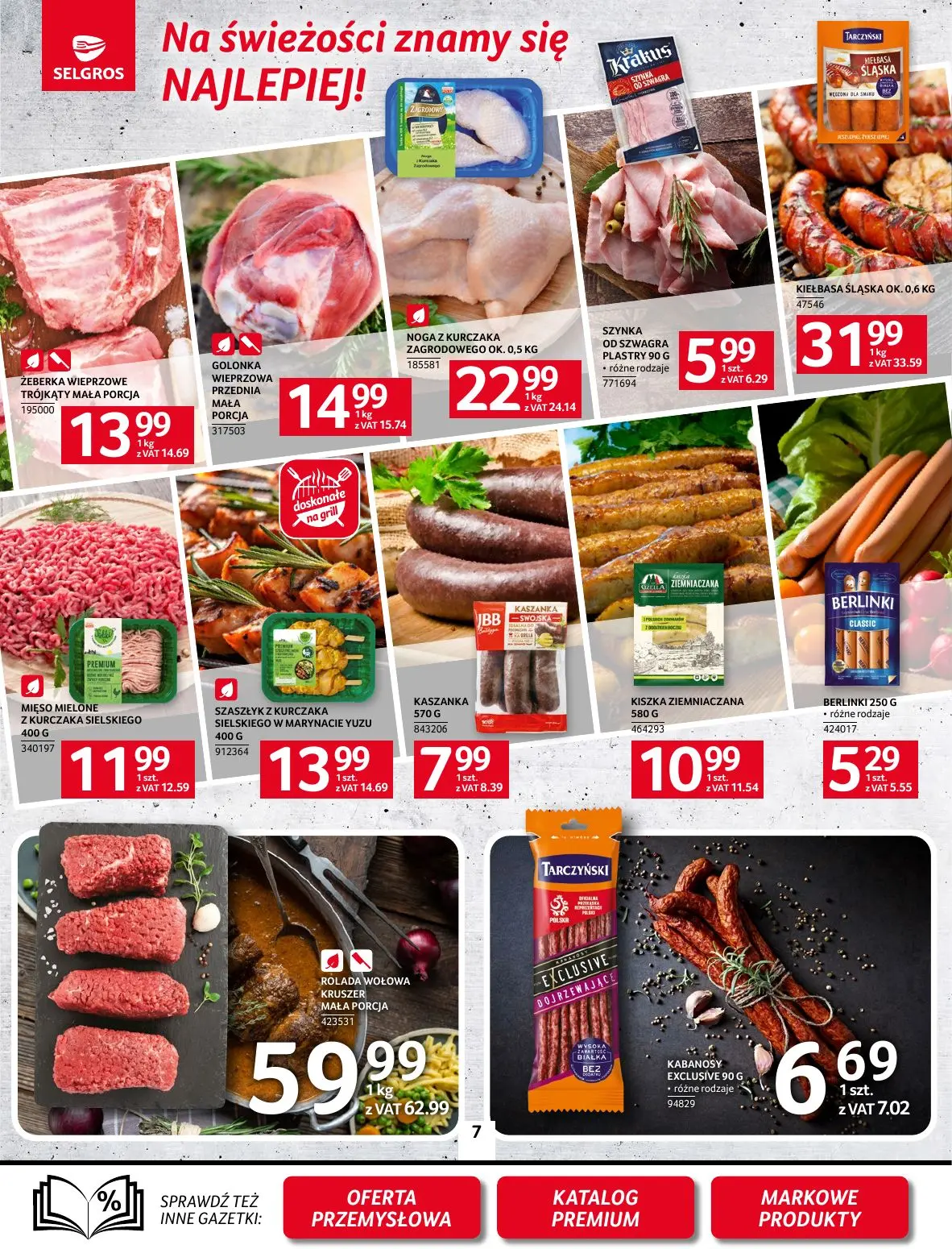 gazetka promocyjna SELGROS Oferta spożywcza - Strona 7