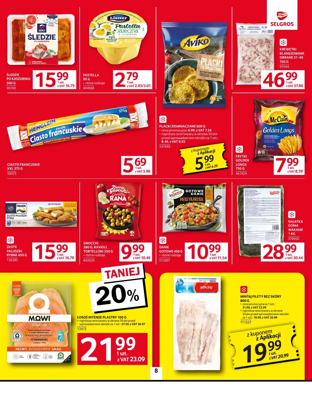 gazetka promocyjna SELGROS Oferta spożywcza - Strona 8