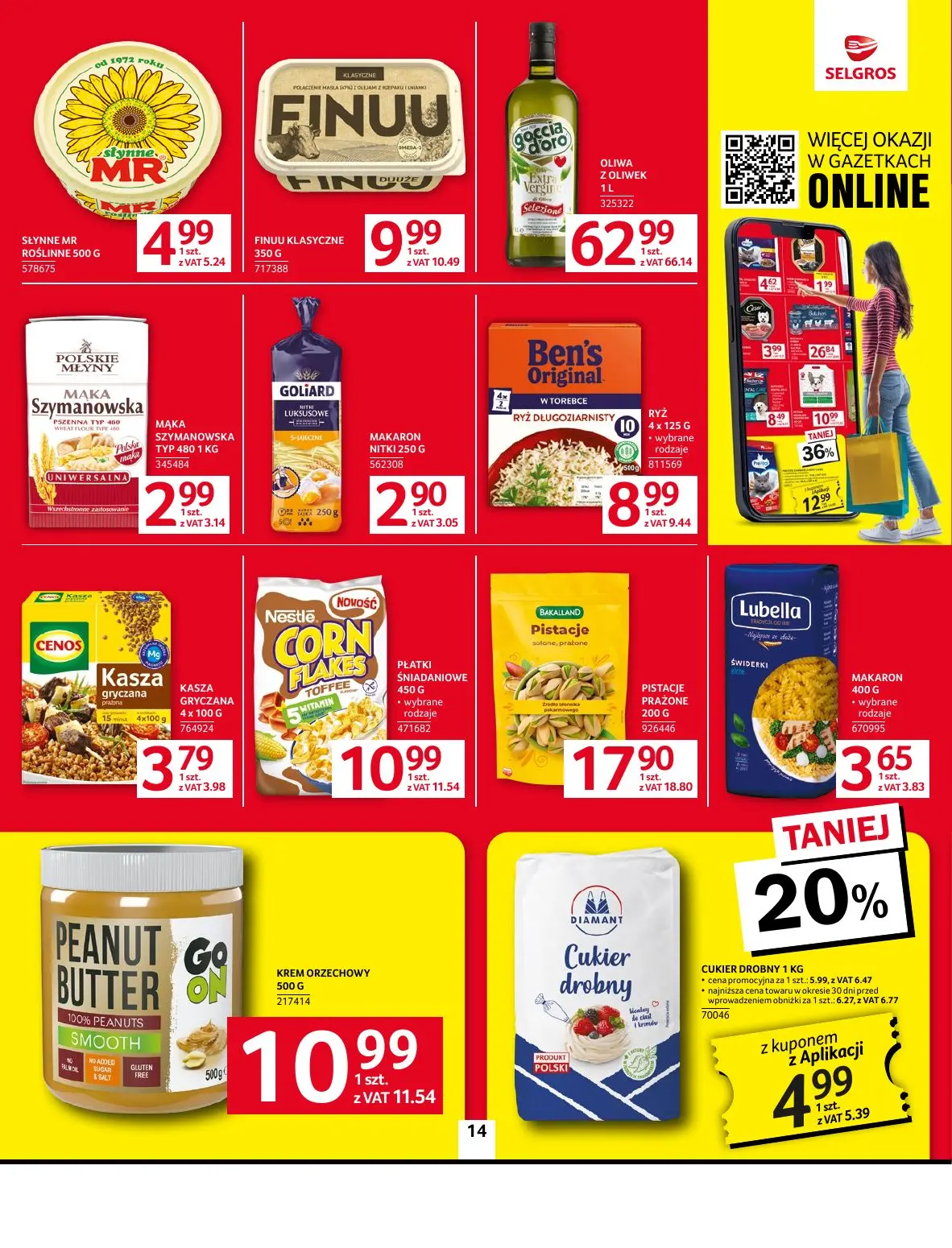 gazetka promocyjna SELGROS Oferta spożywcza - Strona 14