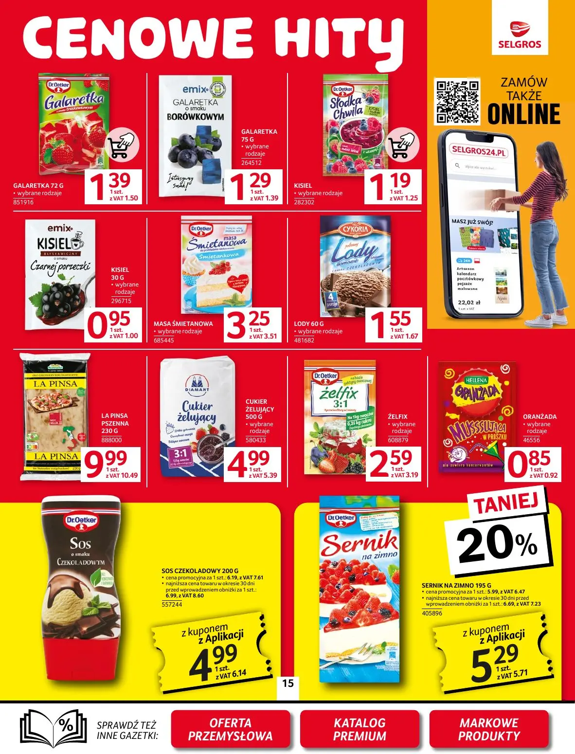 gazetka promocyjna SELGROS Oferta spożywcza - Strona 15