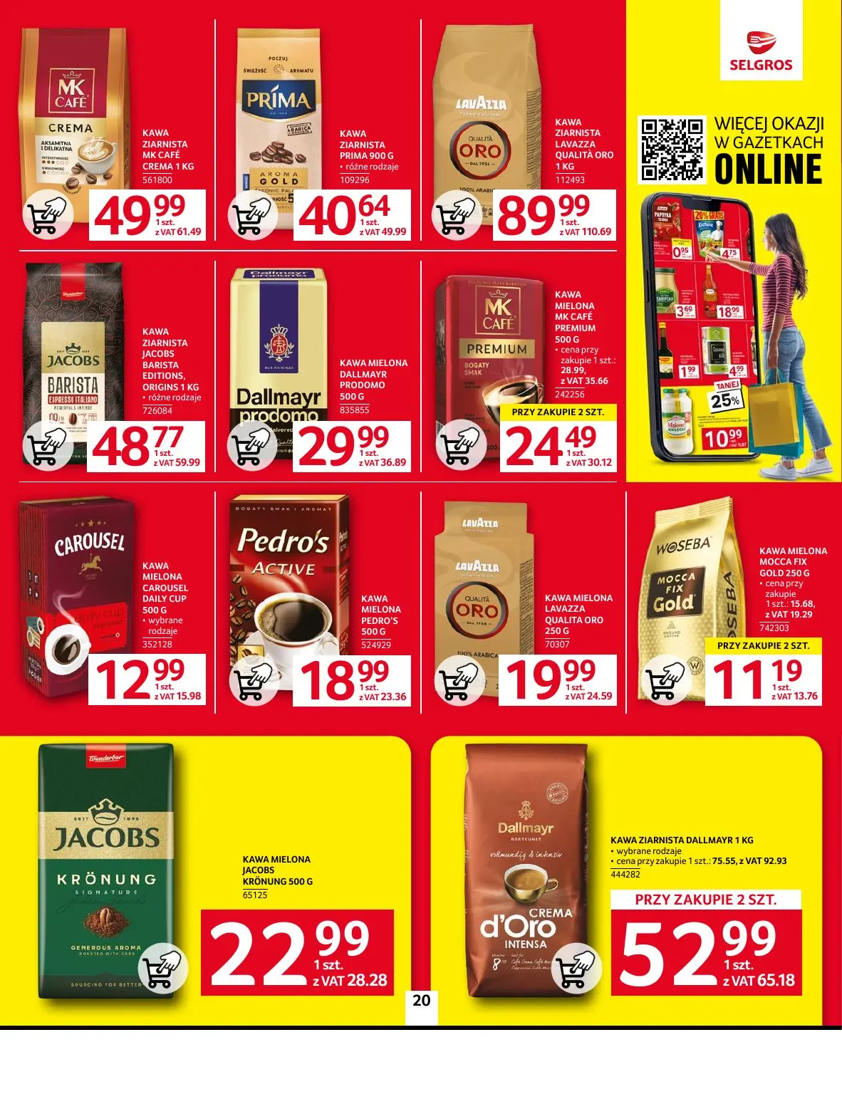gazetka promocyjna SELGROS Oferta spożywcza - Strona 20