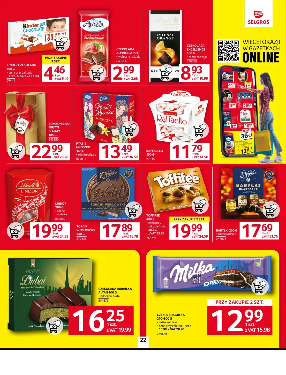 gazetka promocyjna SELGROS Oferta spożywcza - Strona 22
