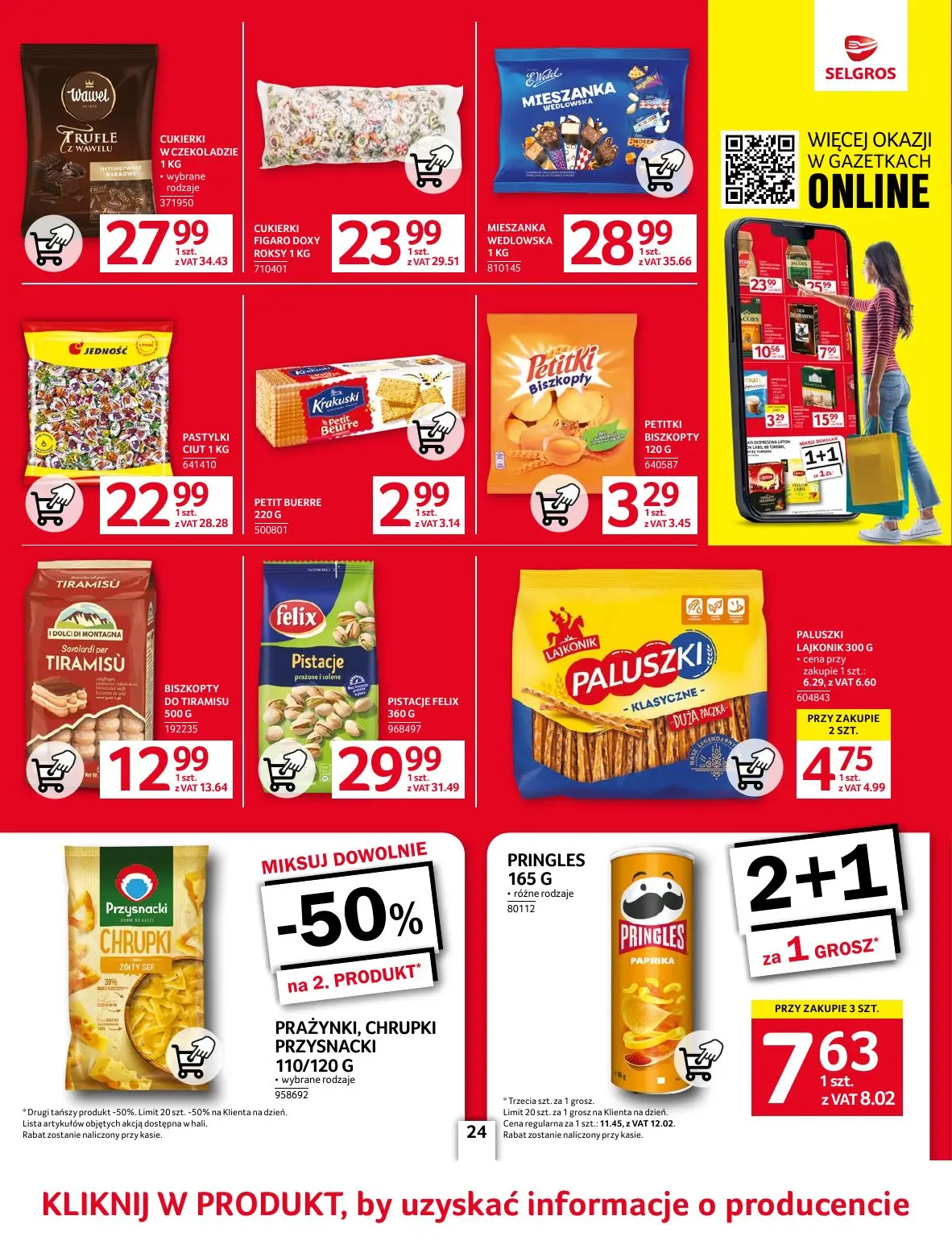 gazetka promocyjna SELGROS Oferta spożywcza - Strona 24