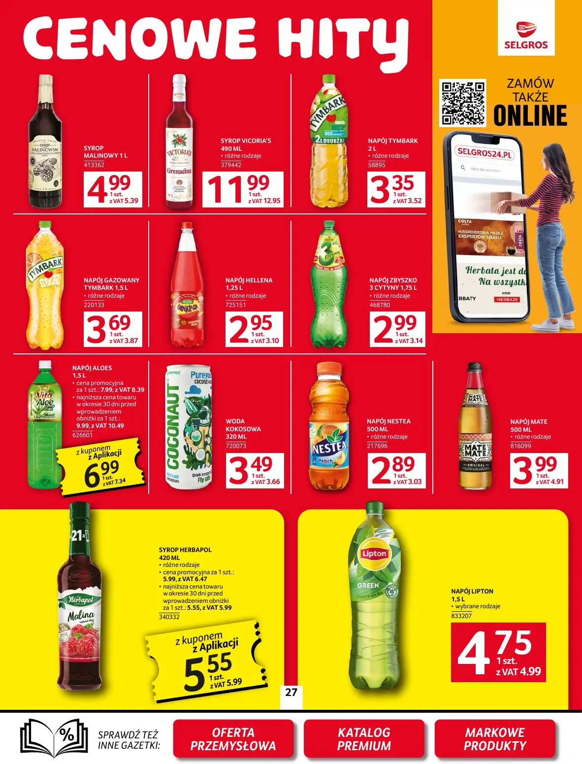gazetka promocyjna SELGROS Oferta spożywcza - Strona 27
