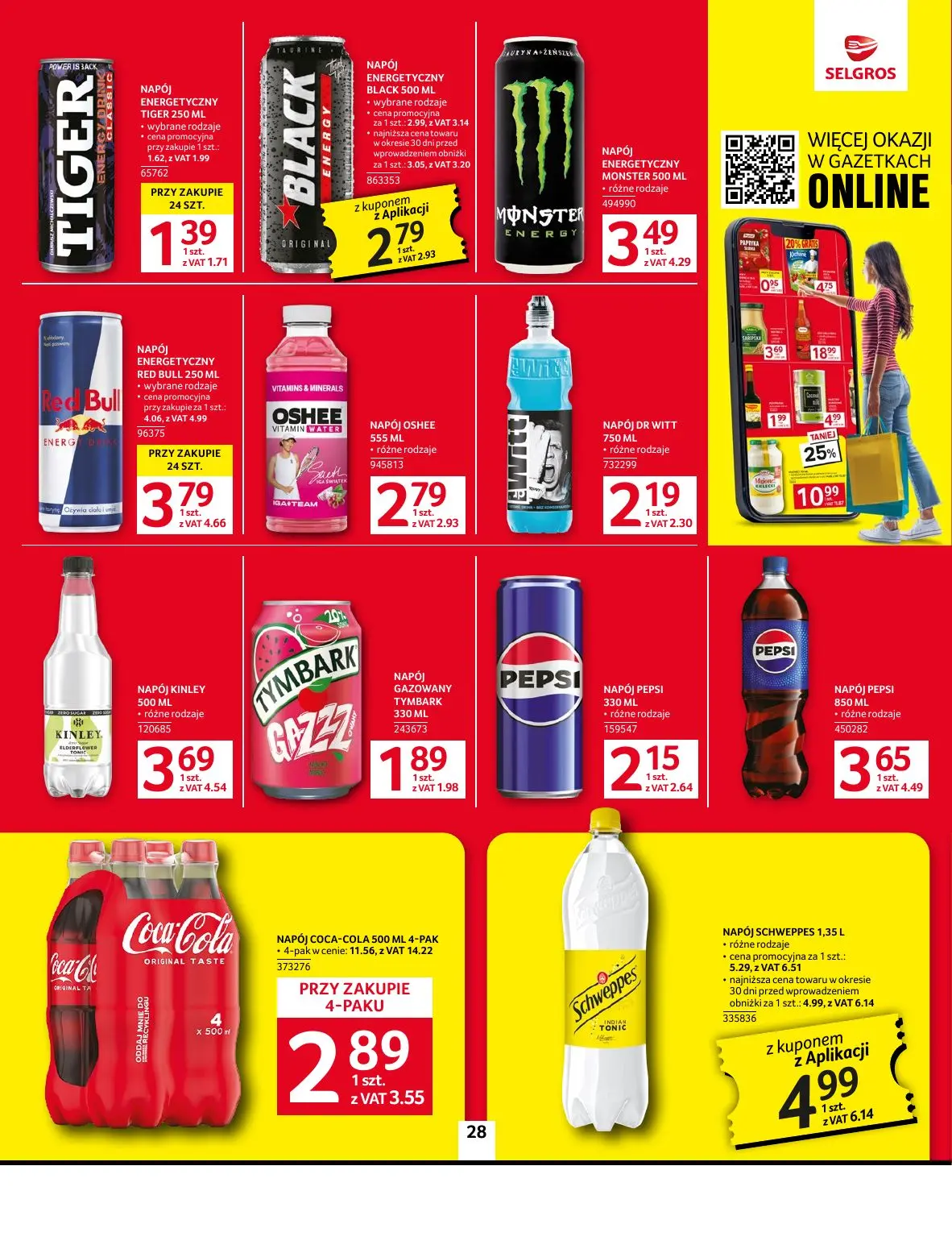 gazetka promocyjna SELGROS Oferta spożywcza - Strona 28