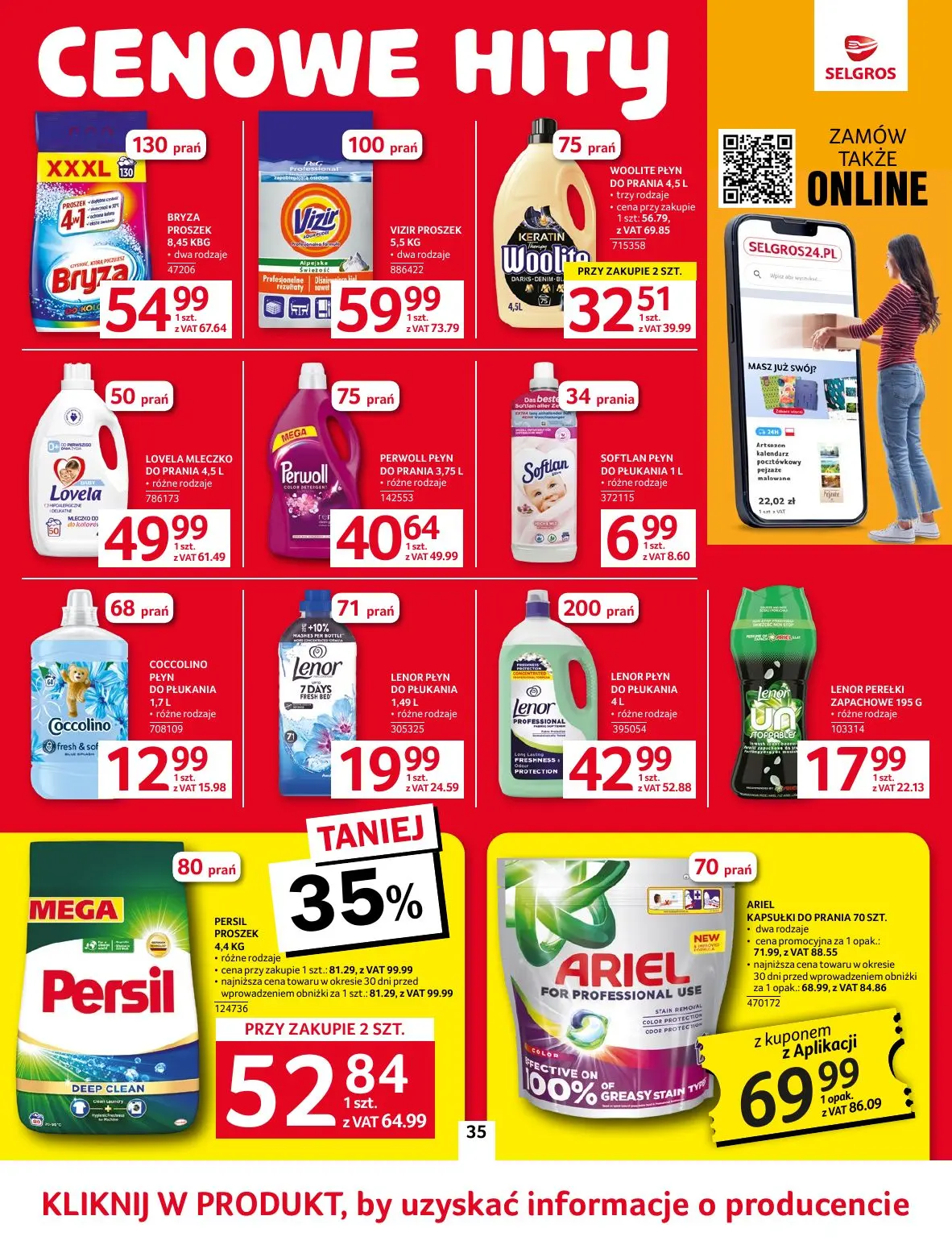gazetka promocyjna SELGROS Oferta spożywcza - Strona 35