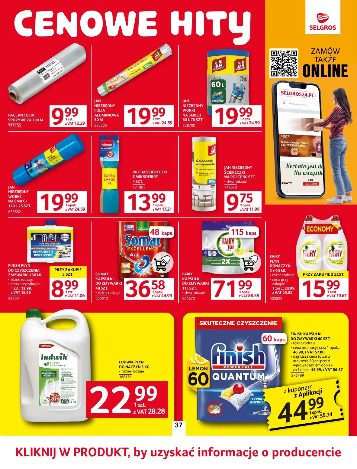 gazetka promocyjna SELGROS Oferta spożywcza - Strona 37