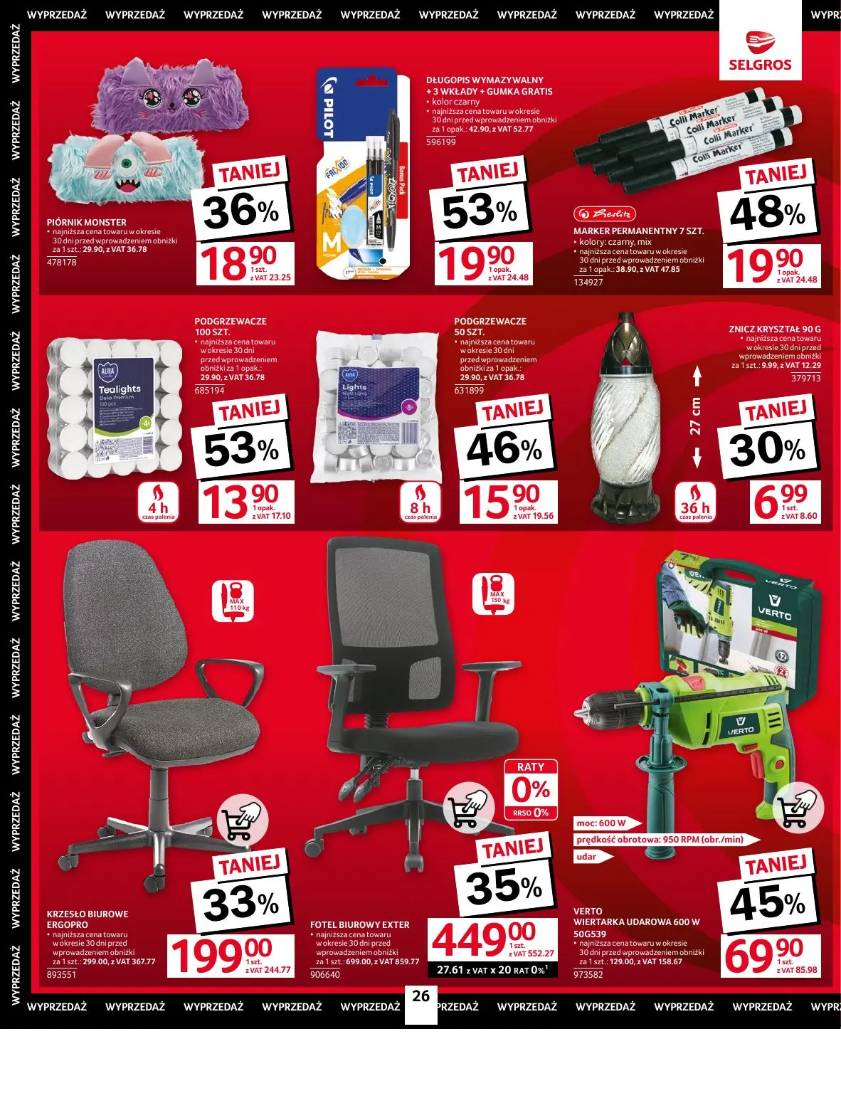 gazetka promocyjna SELGROS Oferta przemysłowa - Strona 28