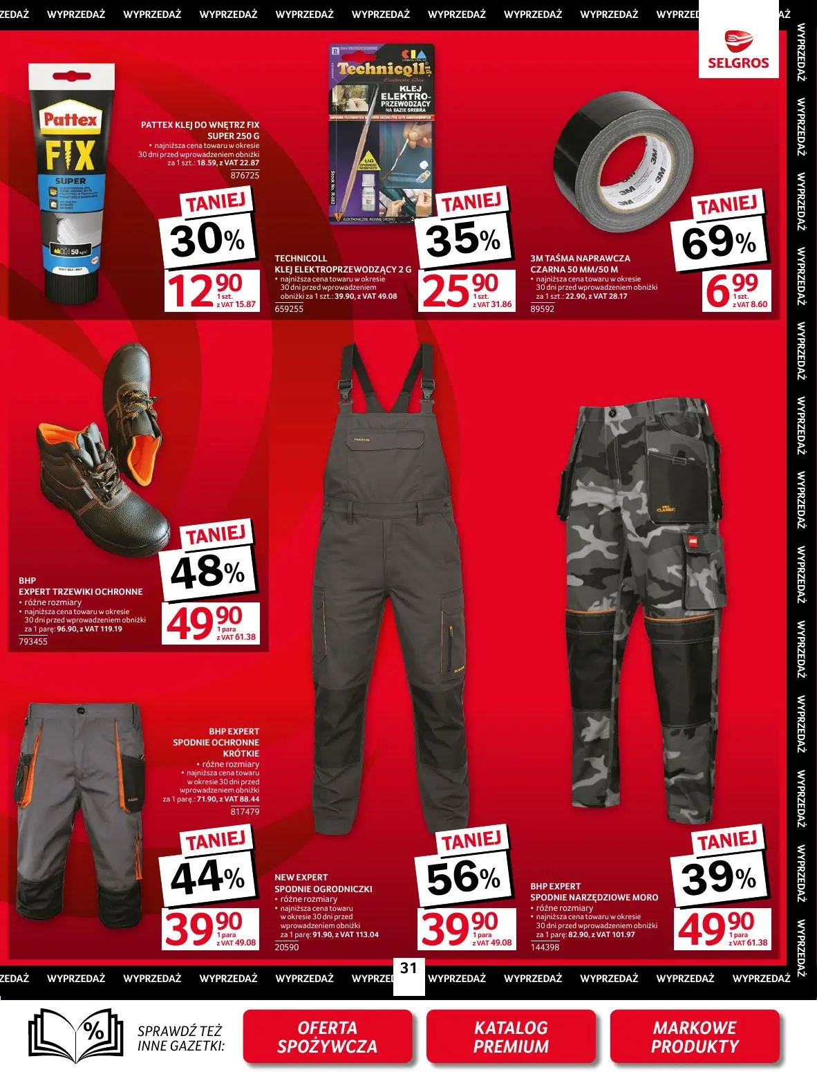 gazetka promocyjna SELGROS Oferta przemysłowa - Strona 33