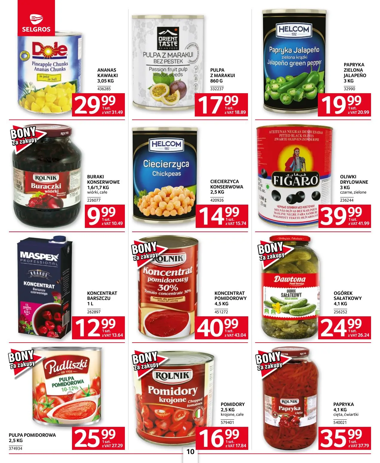 gazetka promocyjna SELGROS Oferta gastronomiczna - Strona 10