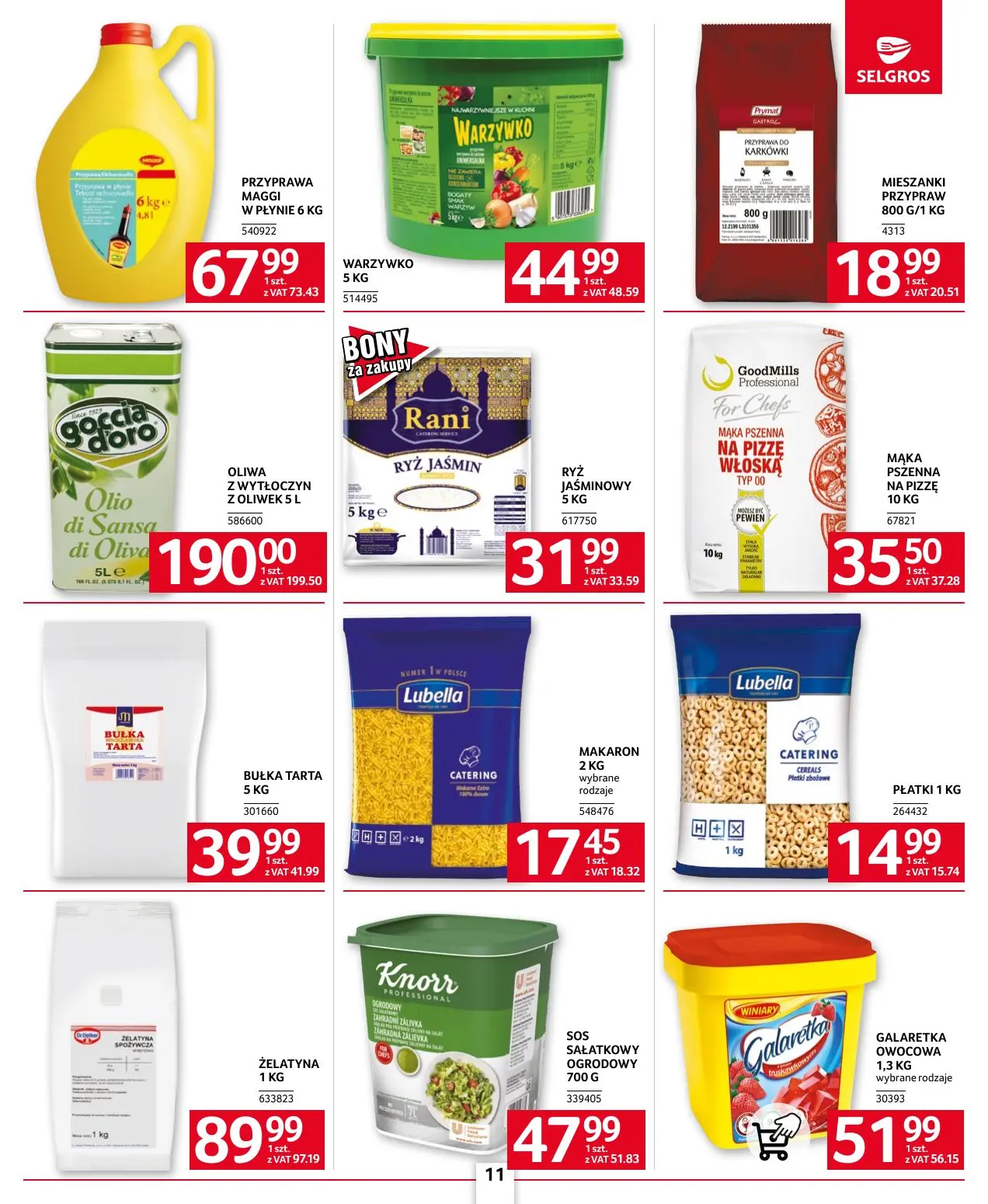 gazetka promocyjna SELGROS Oferta gastronomiczna - Strona 11