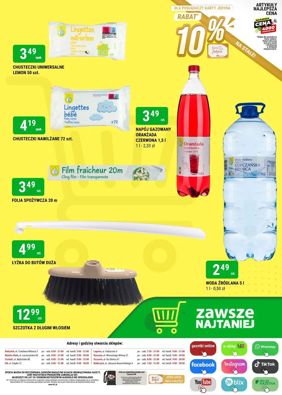 gazetka promocyjna bi1 Białystok, Szczecin - Strona 25