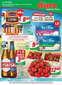 Gazetka promocyjna dino, ważna od 2025-06-11 do 2025-06-17.