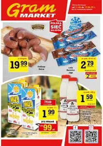 Gazetka promocyjna Gram Market, ważna od 2025-06-11 do 2025-06-17.