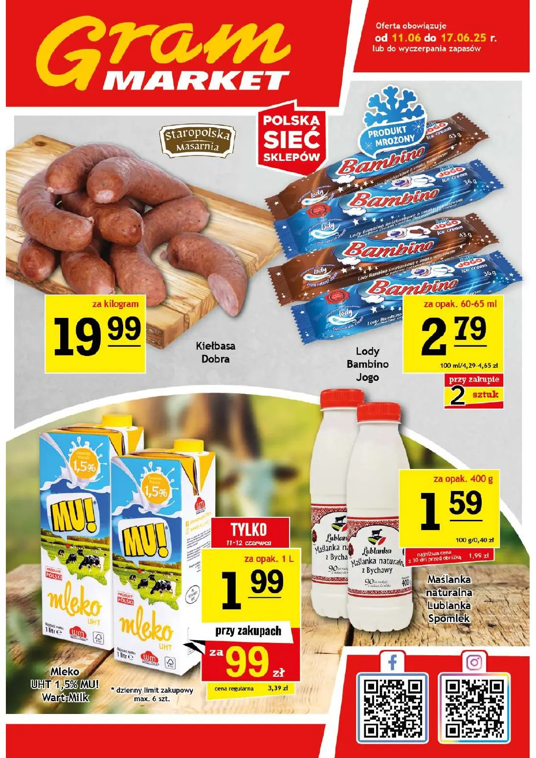 gazetka promocyjna Gram Market Polska sieć sklepów - Strona 1