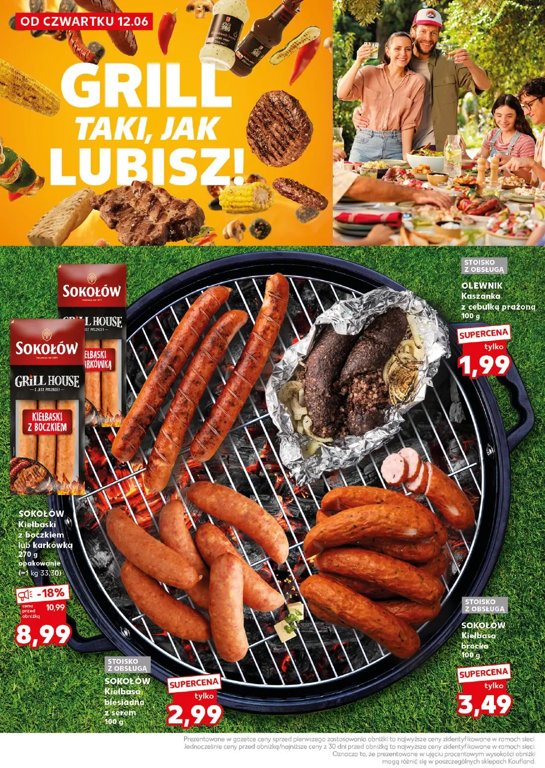 gazetka promocyjna Kaufland Grill taki, jak lubisz! - Strona 4