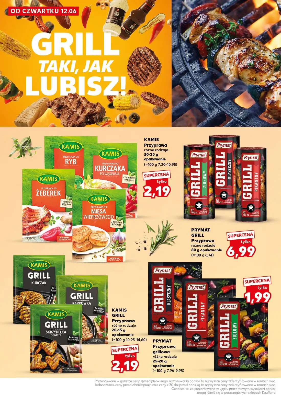 gazetka promocyjna Kaufland Grill taki, jak lubisz! - Strona 10