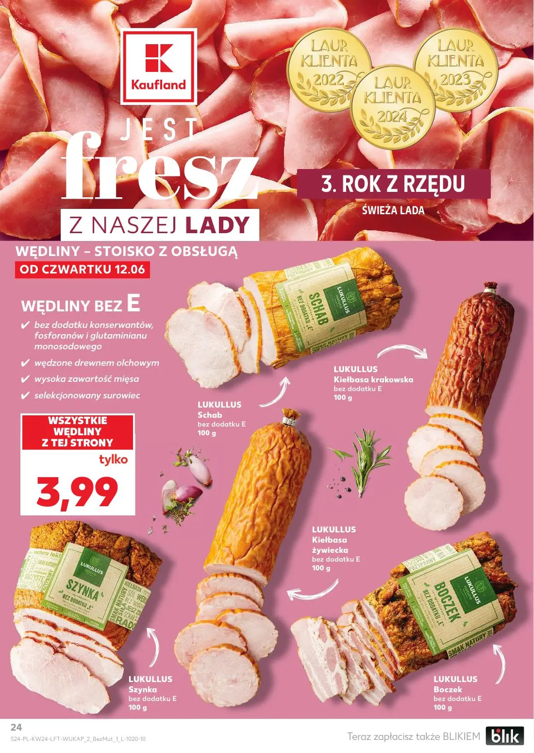 gazetka promocyjna Kaufland Jest fresz - Strona 24