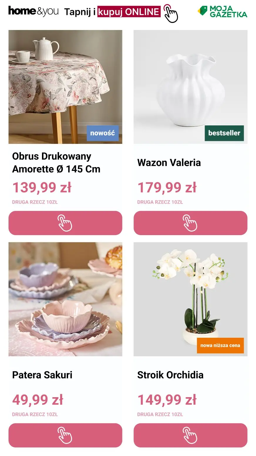 gazetka promocyjna home&you Promocja druga rzecz 10 zł - Strona 3