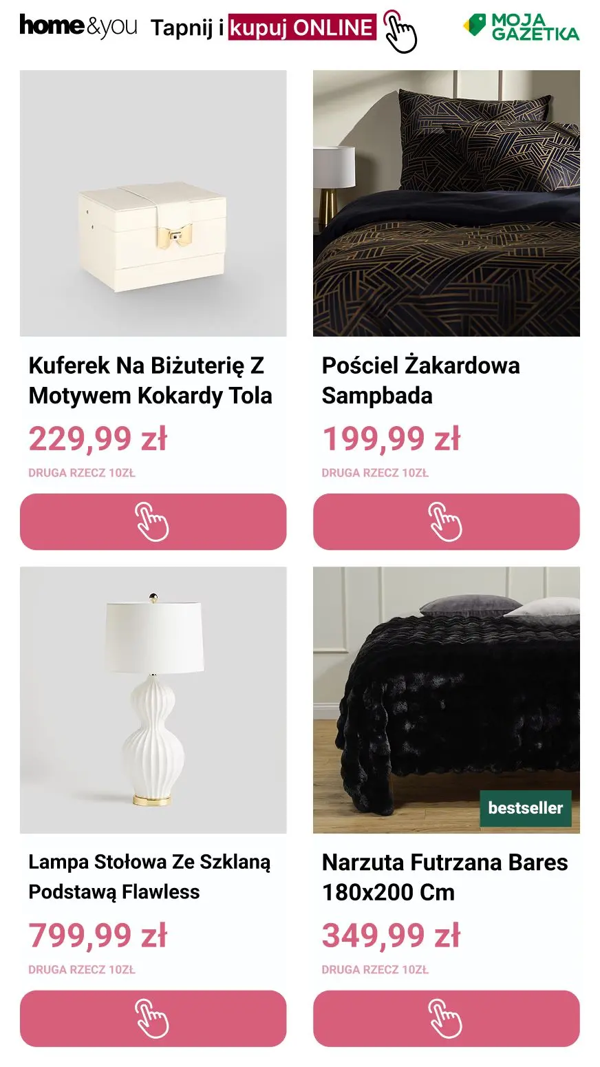 gazetka promocyjna home&you Promocja druga rzecz 10 zł - Strona 8