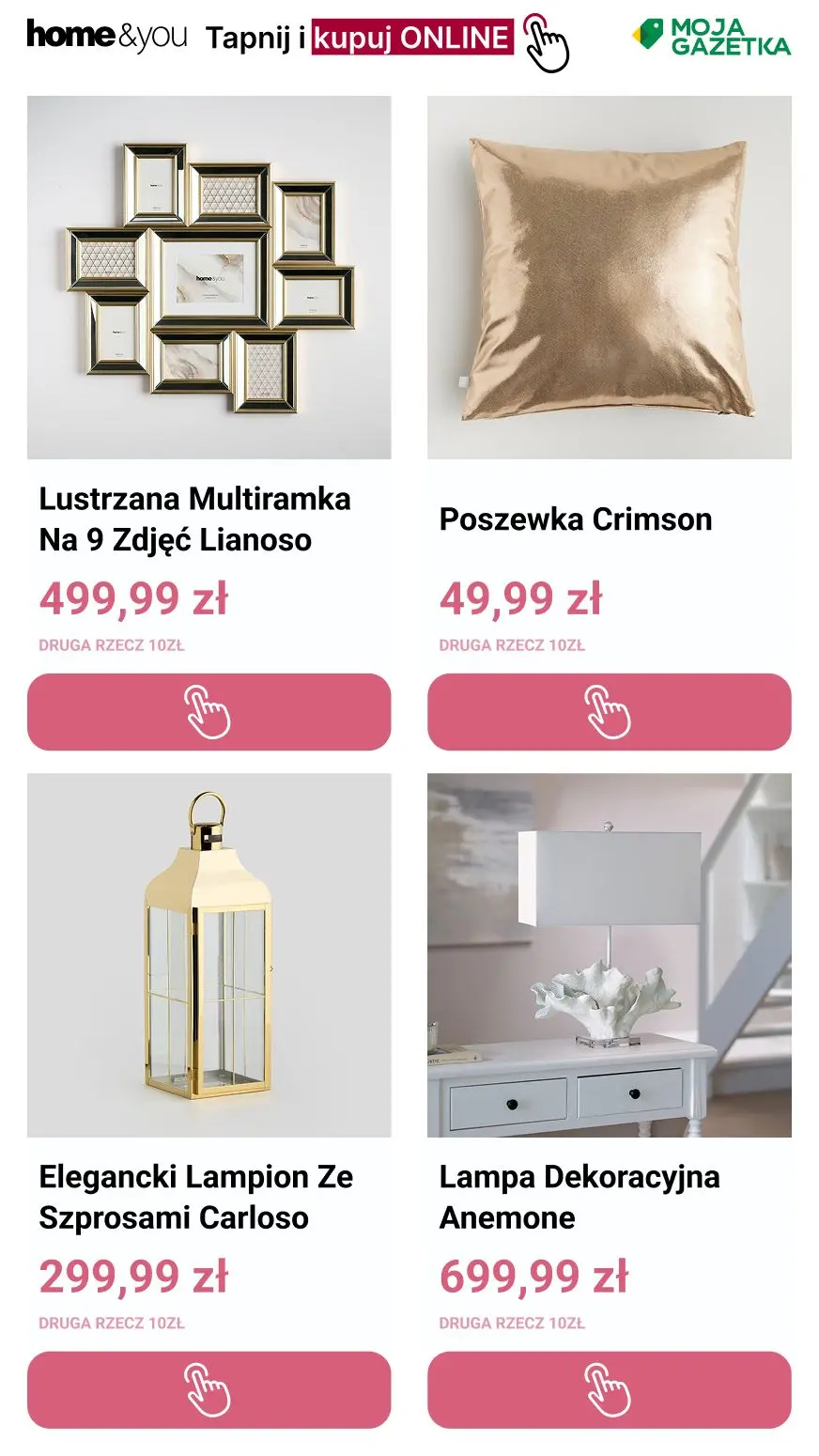 gazetka promocyjna home&you Promocja druga rzecz 10 zł - Strona 9