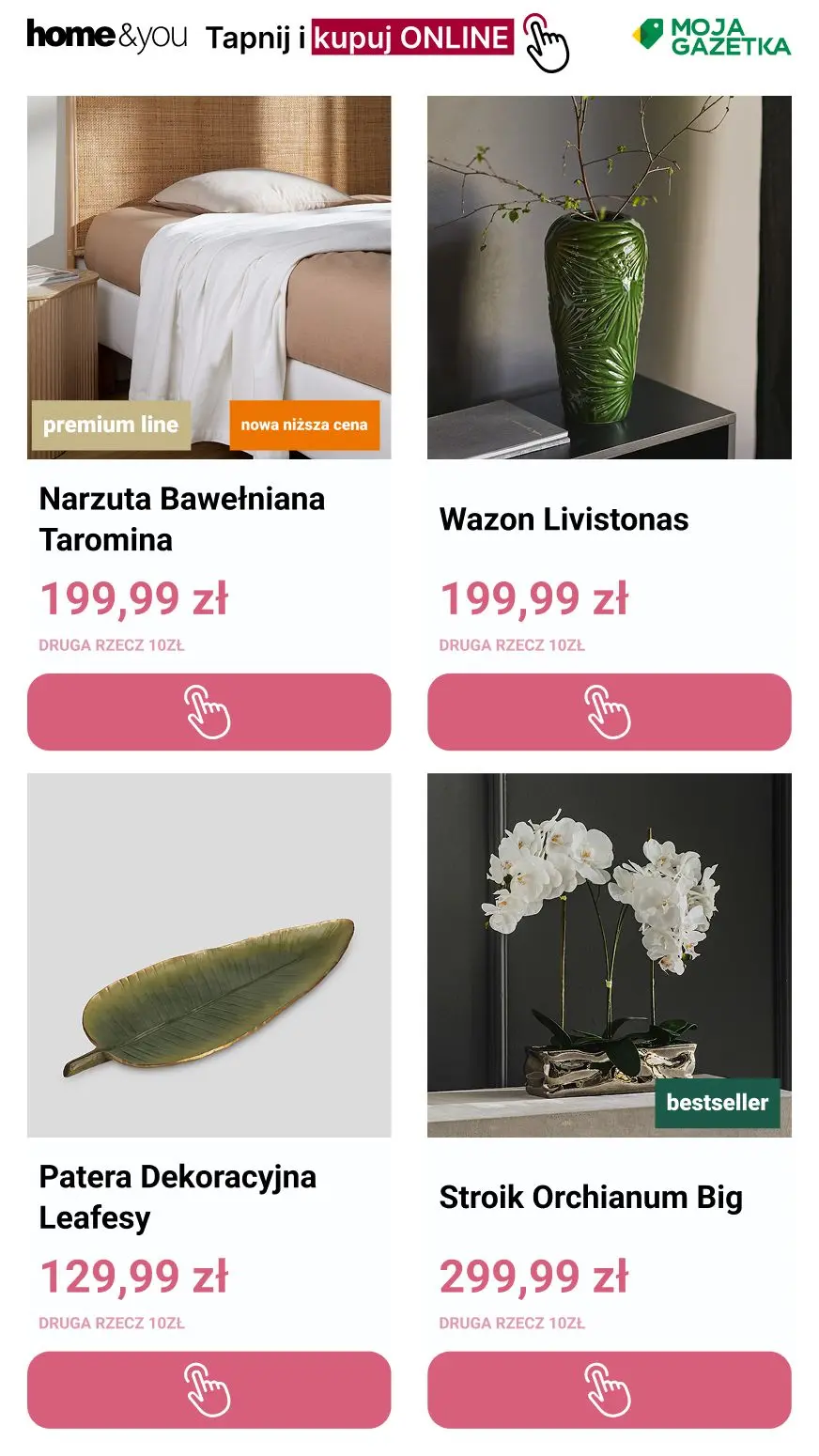 gazetka promocyjna home&you Promocja druga rzecz 10 zł - Strona 15