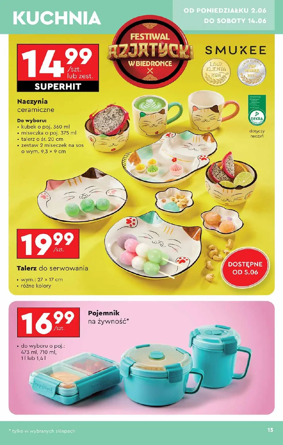gazetka promocyjna Biedronka Katalog Okazje tygodnia - Strona 13