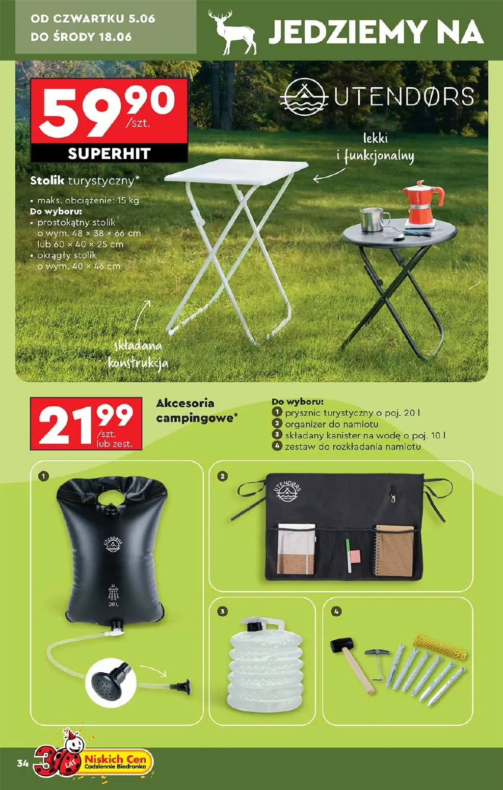 gazetka promocyjna Biedronka Katalog Okazje tygodnia - Strona 34