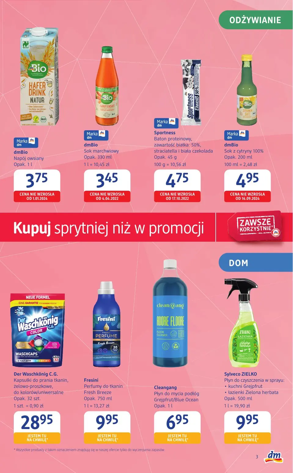 gazetka promocyjna Drogeria dm Kupuj sprytniej niż w promocji - Strona 3