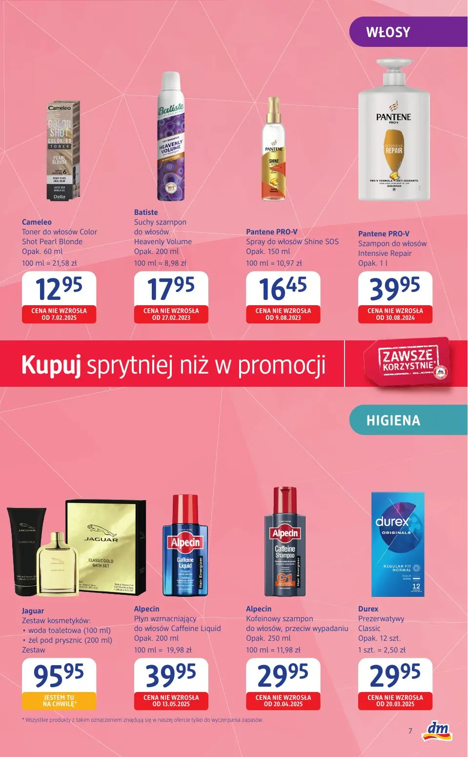 gazetka promocyjna Drogeria dm Kupuj sprytniej niż w promocji - Strona 7