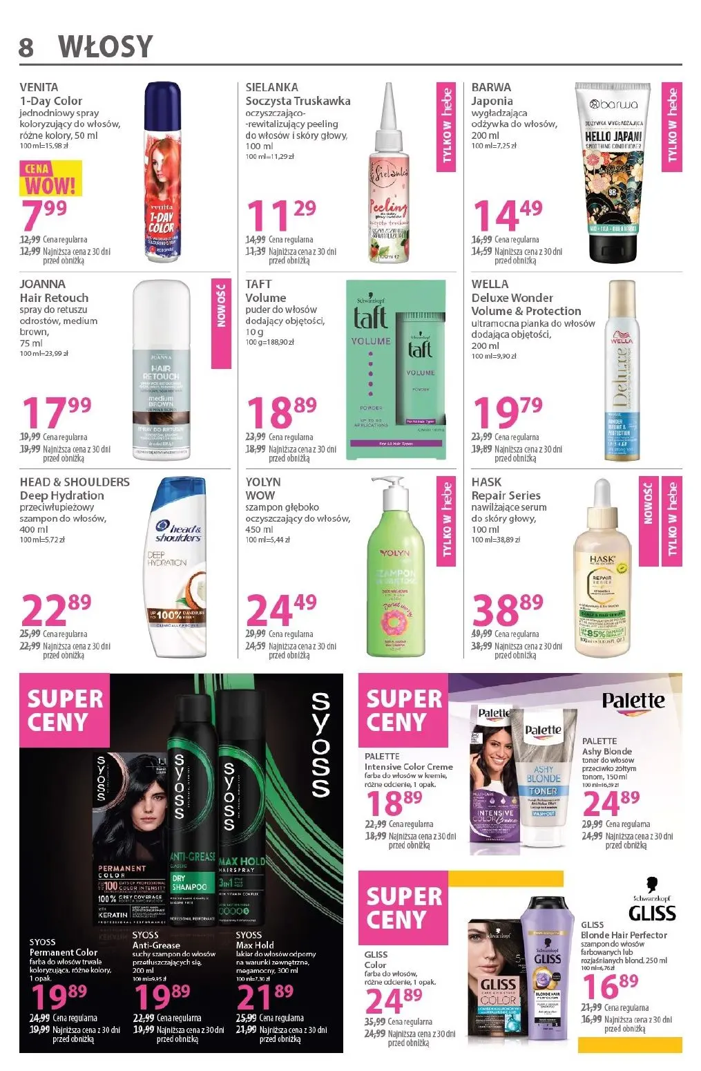 gazetka promocyjna hebe Zawsze w niskiej cenie - Strona 8