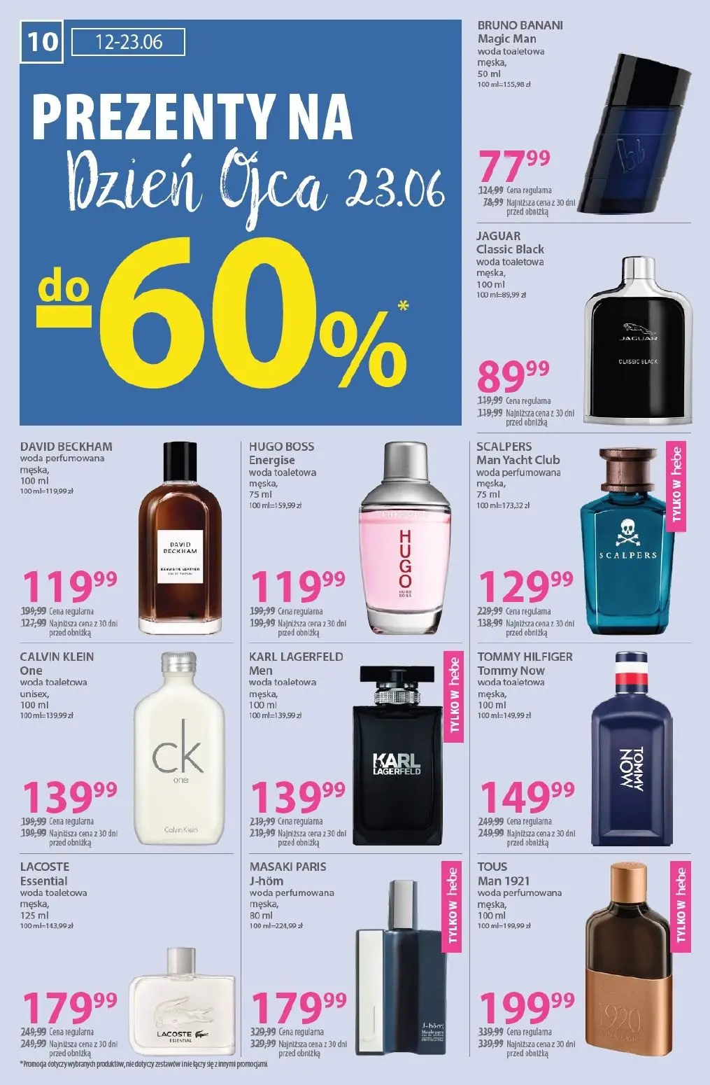 gazetka promocyjna hebe Zawsze w niskiej cenie - Strona 10
