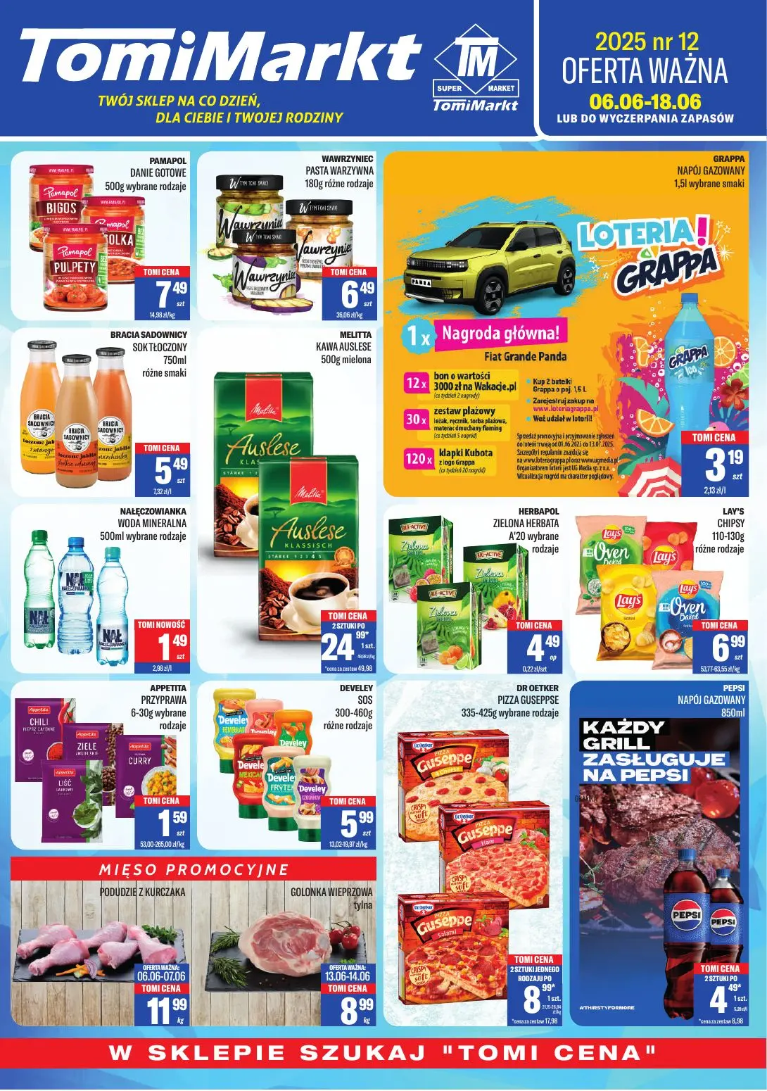 gazetka promocyjna Tomi Markt Twój sklep na co dzień - Strona 1