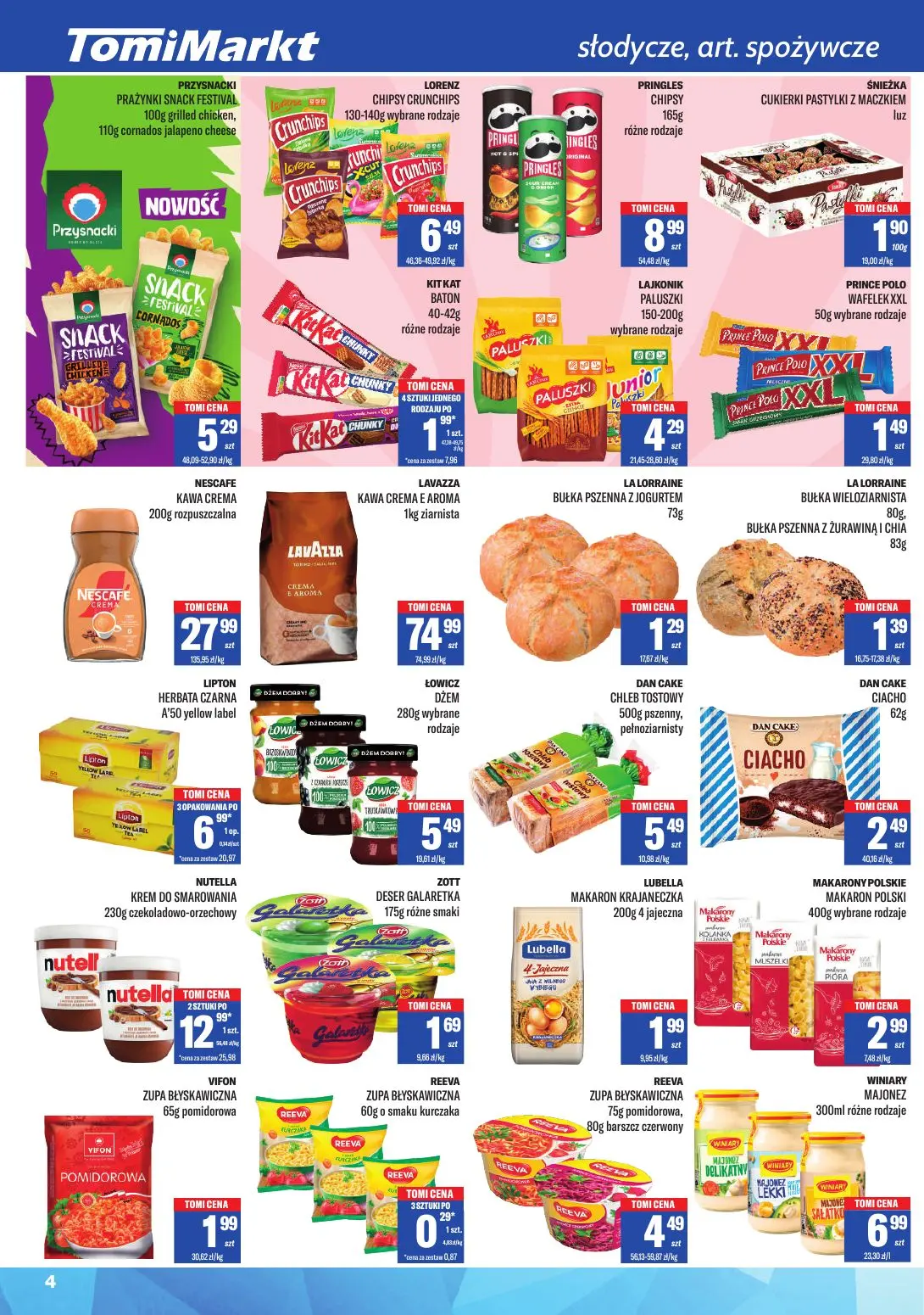 gazetka promocyjna Tomi Markt Twój sklep na co dzień - Strona 4