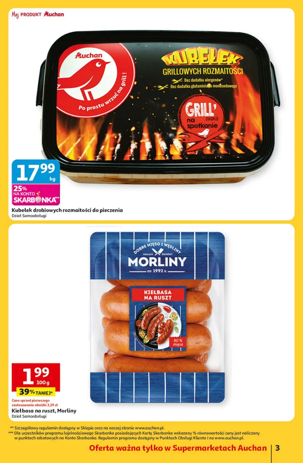 gazetka promocyjna Auchan Supermarket Tak smakuje Lato - Strona 3
