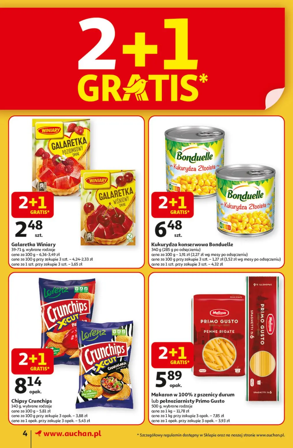 gazetka promocyjna Auchan Supermarket Tak smakuje Lato - Strona 4