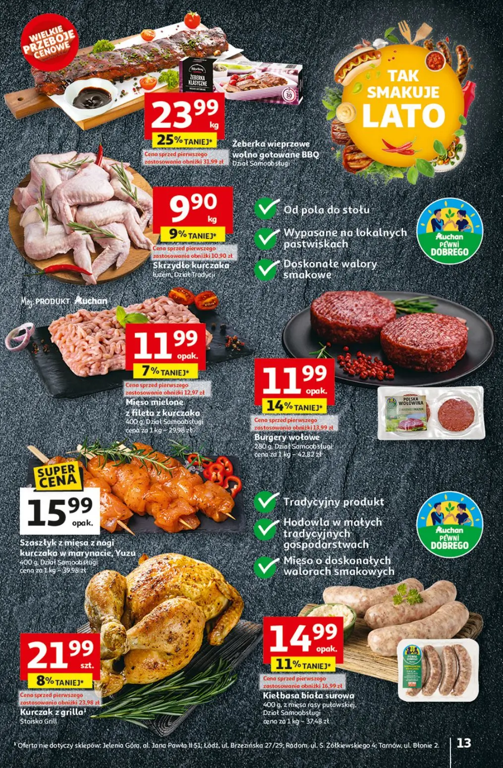 gazetka promocyjna Auchan Tak smakuje Lato - Strona 15