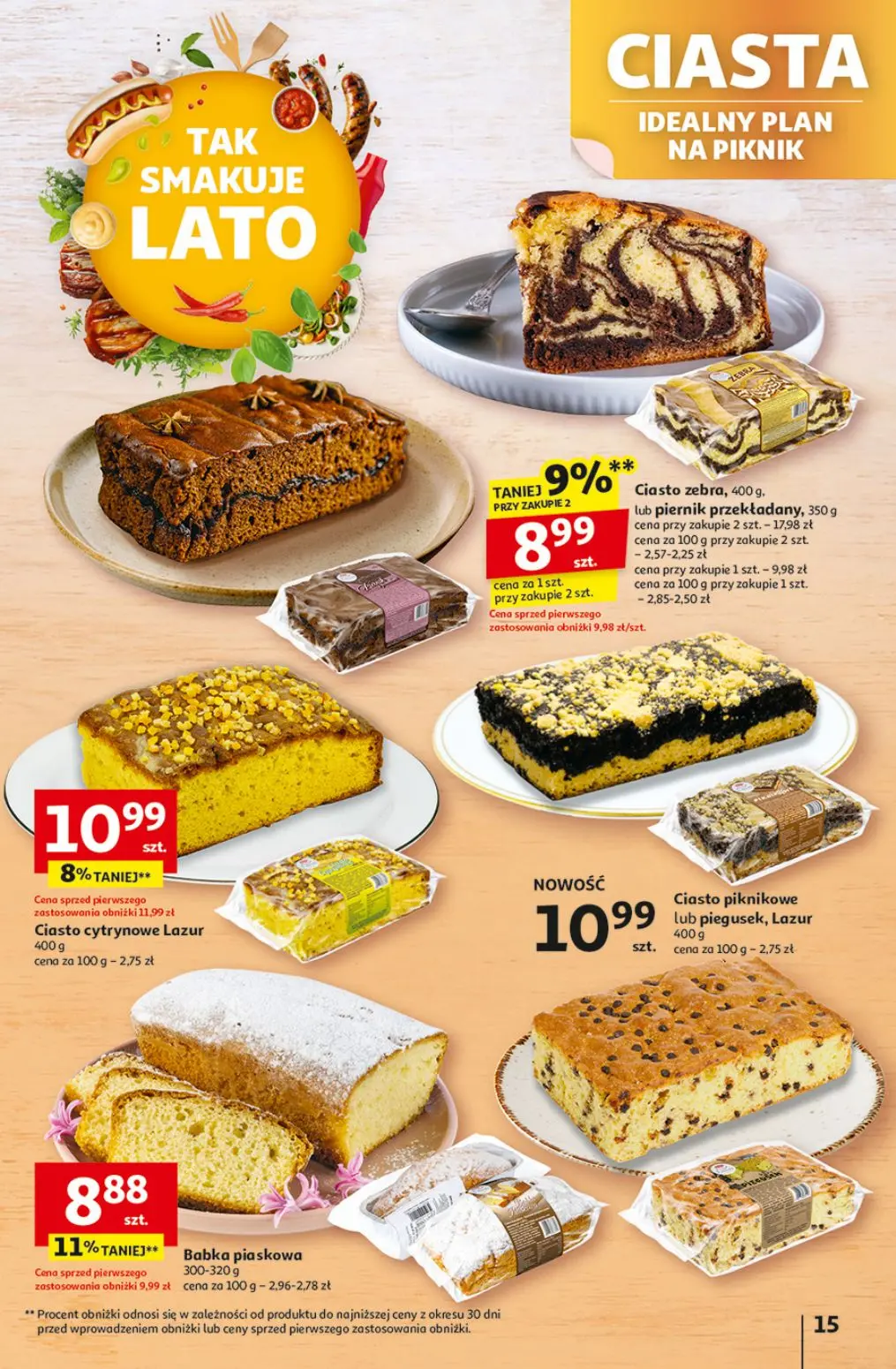 gazetka promocyjna Auchan Tak smakuje Lato - Strona 17