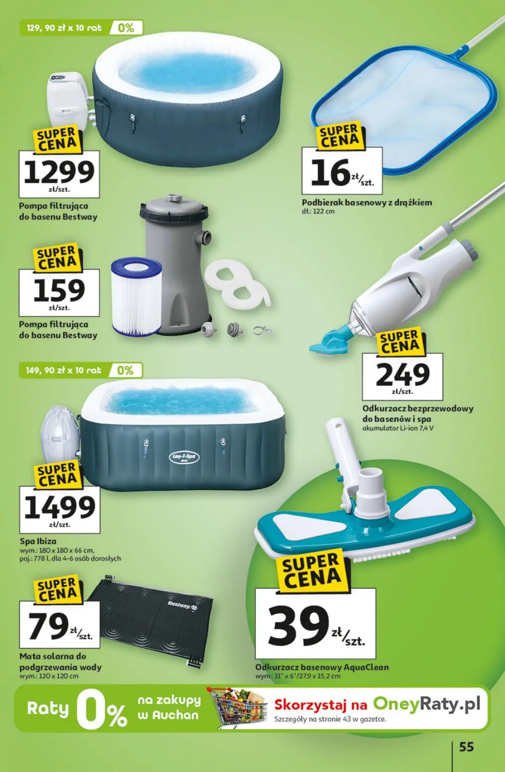 gazetka promocyjna Auchan Tak smakuje Lato - Strona 57