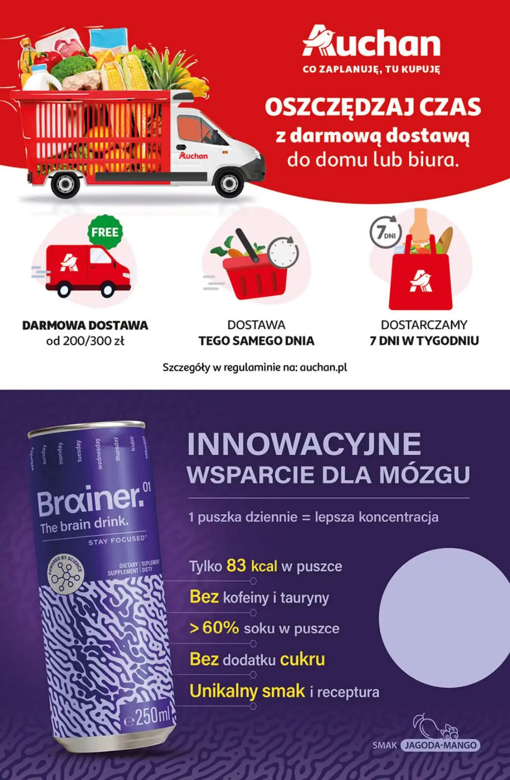 gazetka promocyjna Auchan Tak smakuje Lato - Strona 60