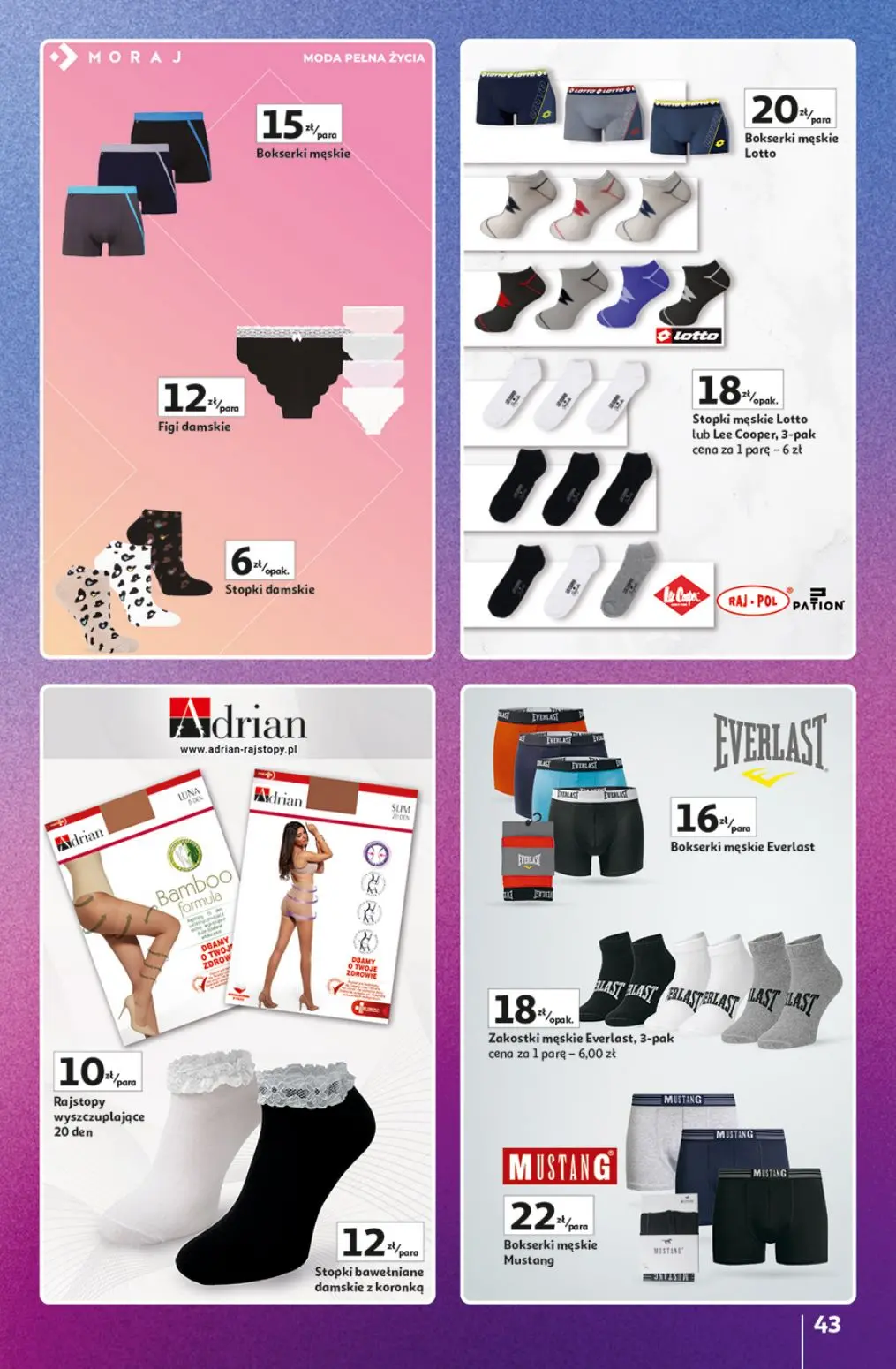 gazetka promocyjna Auchan Znane Marki - Strona 43