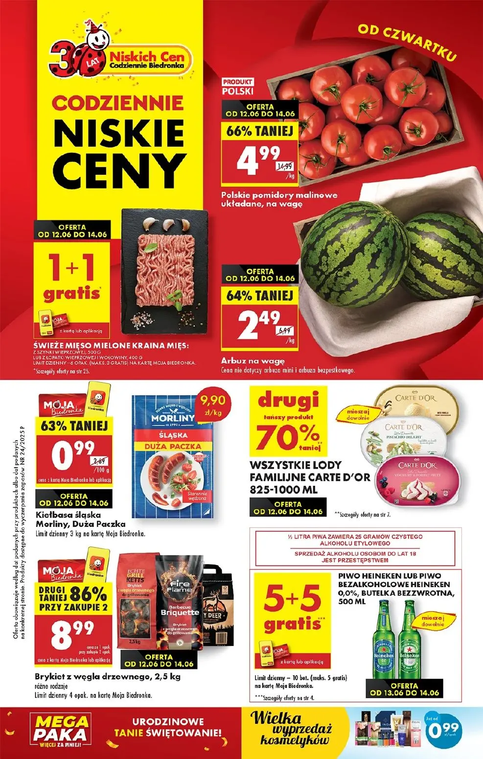 gazetka promocyjna Biedronka Od czwartku - Strona 1