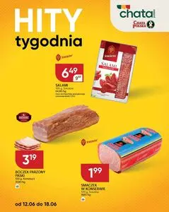 Gazetka promocyjna Chata Polska, ważna od 2025-06-12 do 2025-06-18.