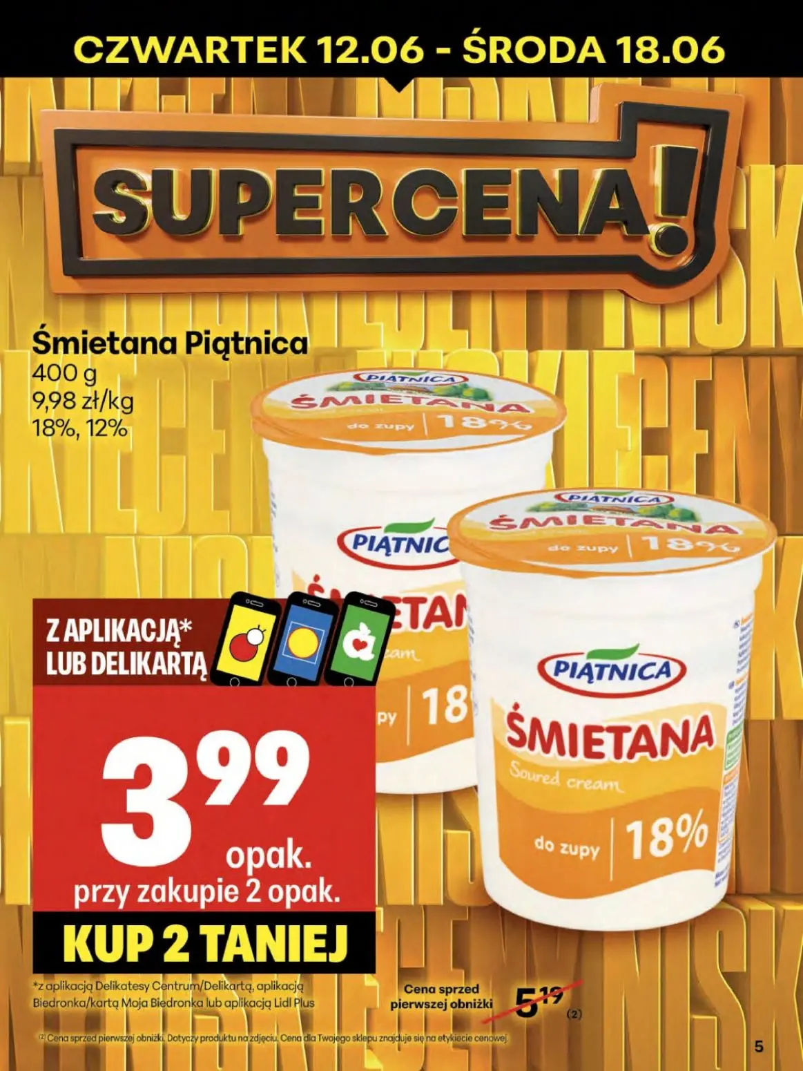 gazetka promocyjna Delikatesy Centrum Od czwartku - Strona 5