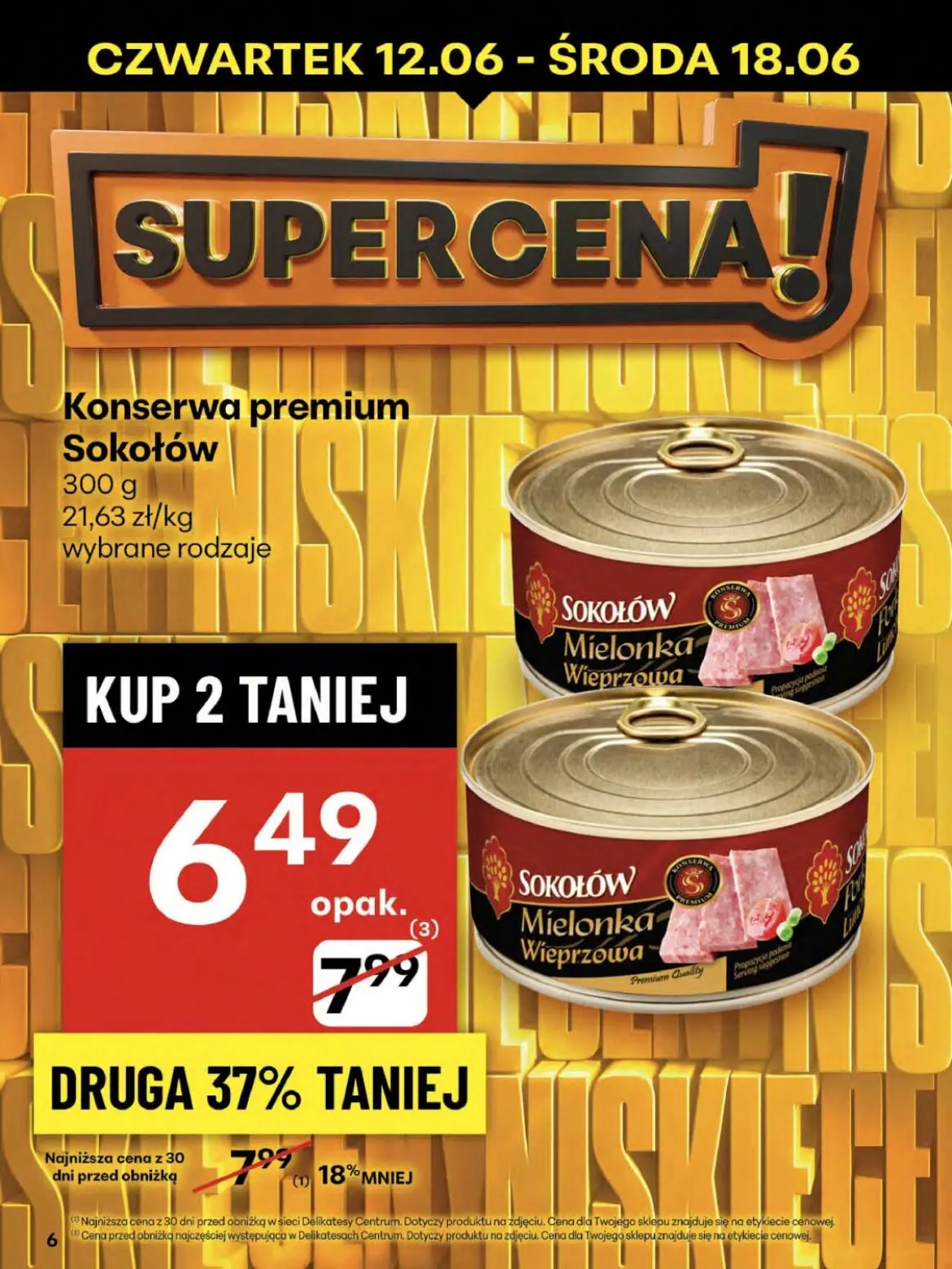 gazetka promocyjna Delikatesy Centrum Od czwartku - Strona 6