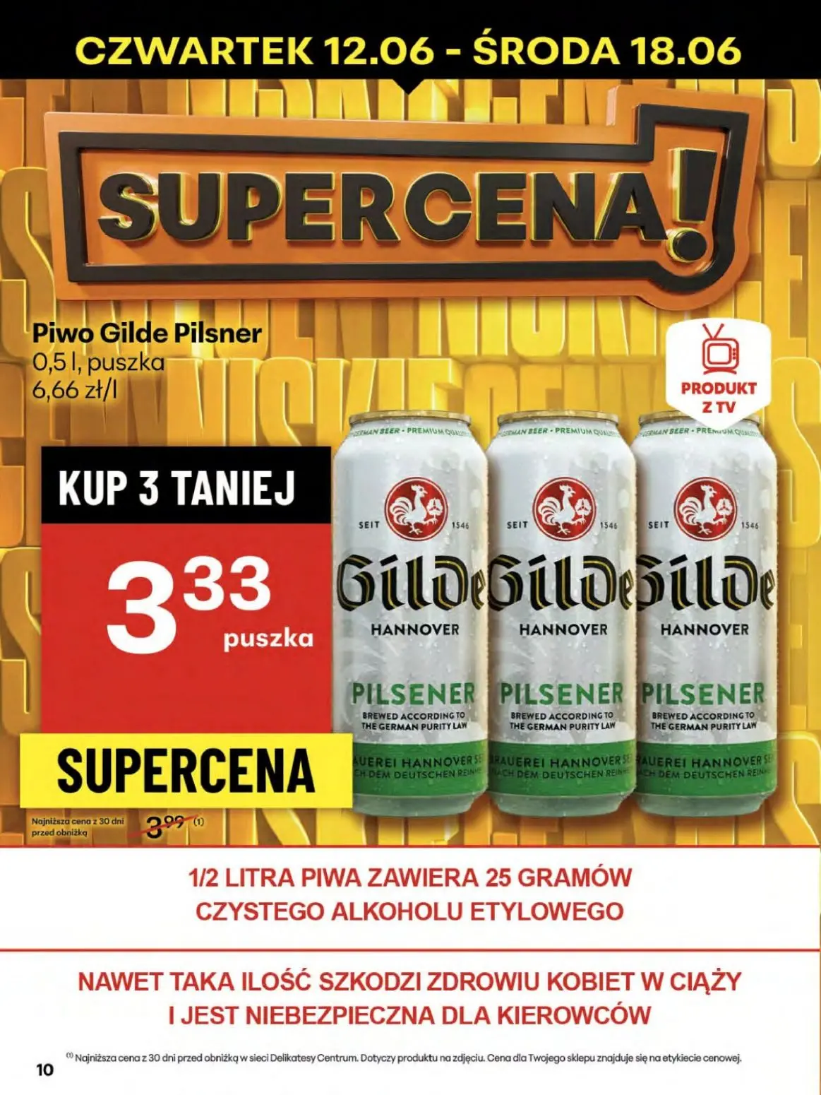 gazetka promocyjna Delikatesy Centrum Od czwartku - Strona 10