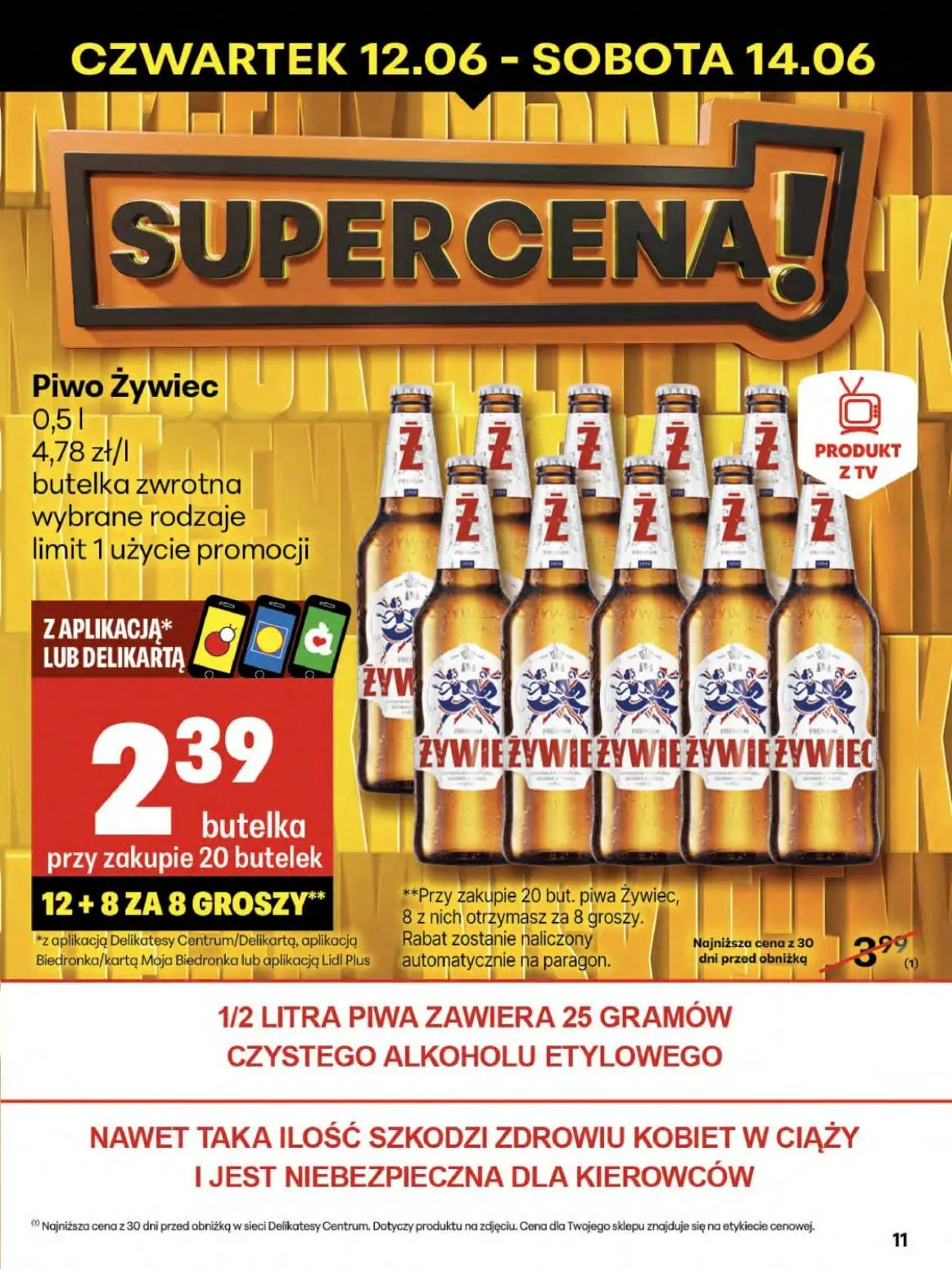 gazetka promocyjna Delikatesy Centrum Od czwartku - Strona 11