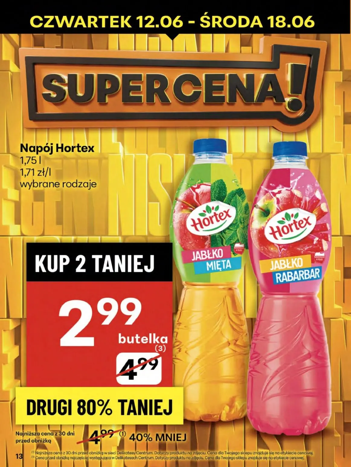 gazetka promocyjna Delikatesy Centrum Od czwartku - Strona 13