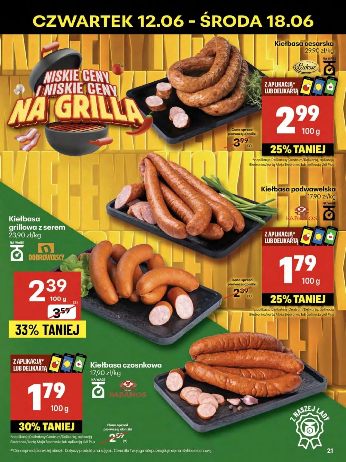 gazetka promocyjna Delikatesy Centrum Od czwartku - Strona 21