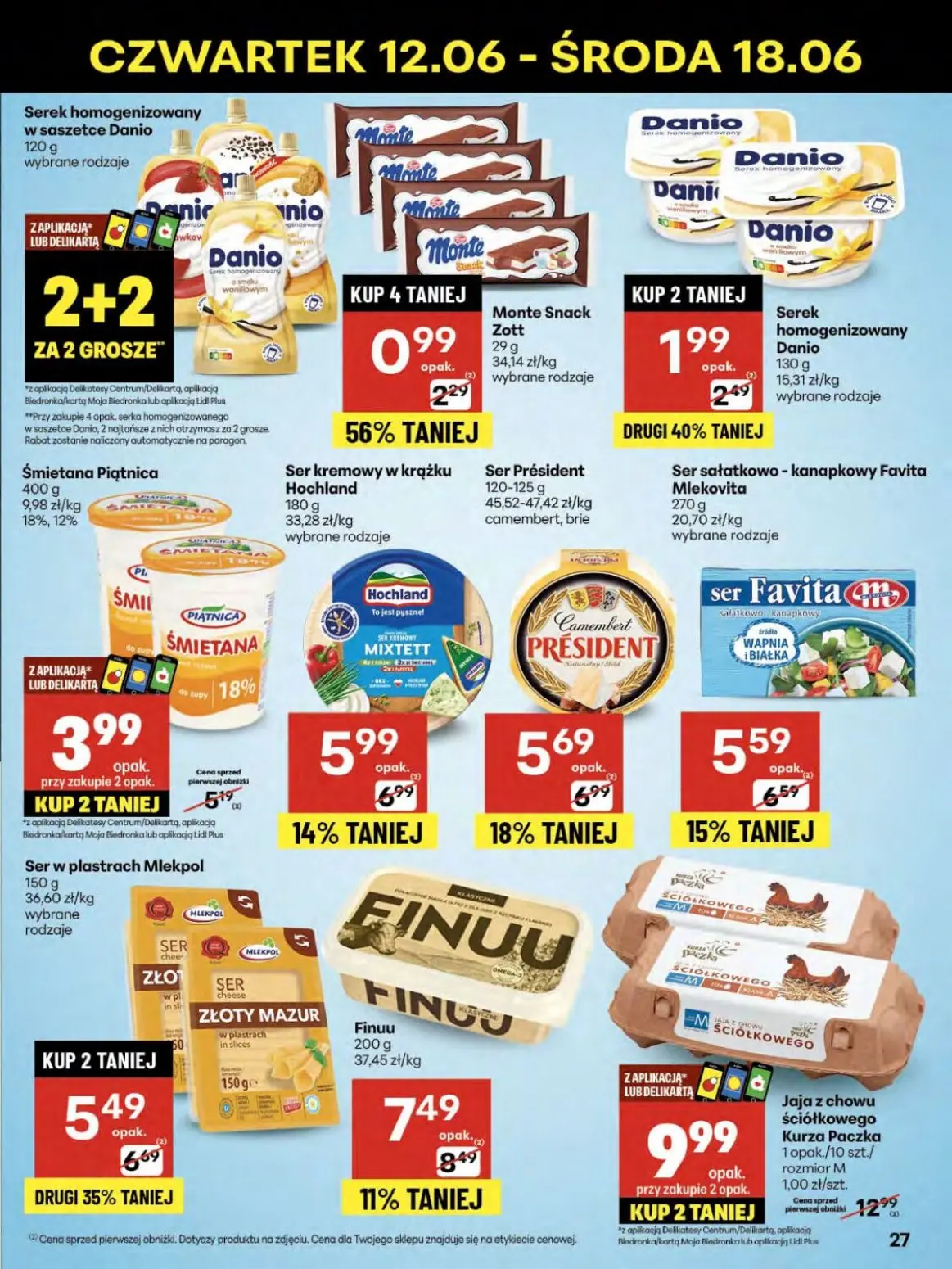 gazetka promocyjna Delikatesy Centrum Od czwartku - Strona 27